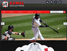 Tablet Screenshot of kamalinds.com